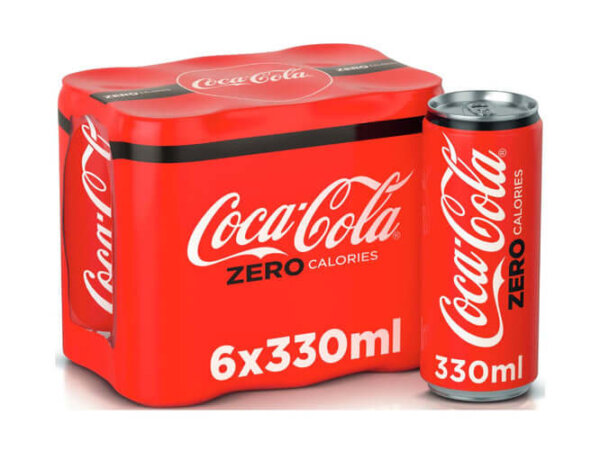 coca cola zero can