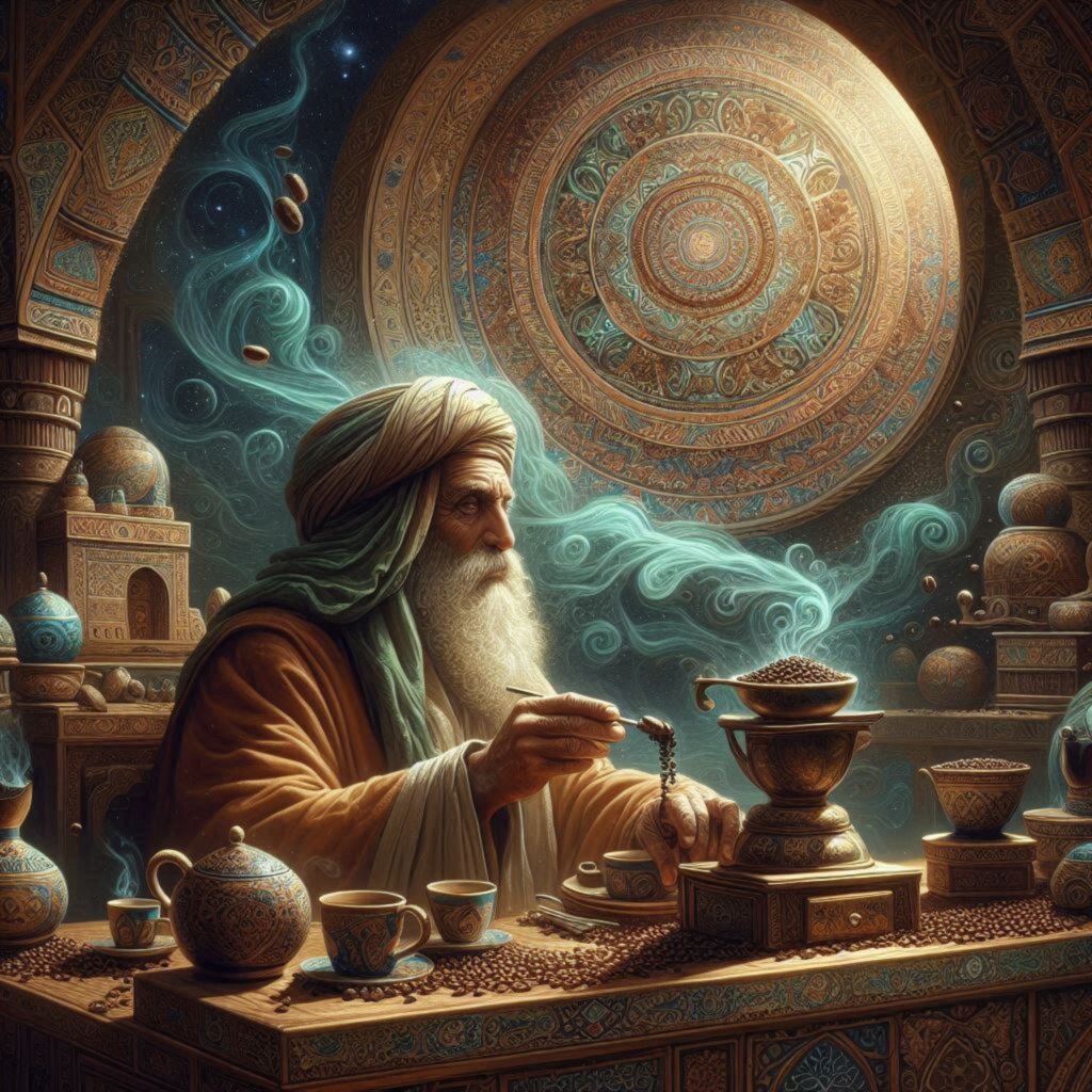 Yemeni Sufi mystic Sheikh Omar founder of coffee